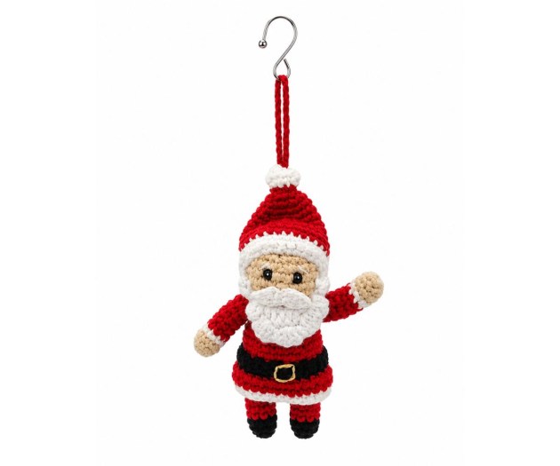crochet Santa dec